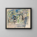 Parc de la Havane - Jules Pascin — gerahmtes Bild an der Wand