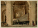 L'escalier du Palais de Justice nach dem Brand von 1871 - Jules Richomme — Ansicht des Kunstwerks
