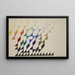 Komposition - Jules Schmalzigaug — gerahmtes Bild an der Wand
