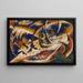 Geschwindigkeit - Jules Schmalzigaug — gerahmtes Bild an der Wand