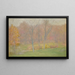 Regenherbst - Julian Alden Weir — gerahmtes Bild an der Wand