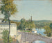 Moulins de la US Thread Company, Willimantic, Connecticut - Julian Alden Weir — Ansicht des Kunstwerks
