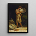 Der Prospektor - Julian Ashton — gerahmtes Bild an der Wand