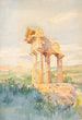 Tempel der Kastor und Pollux, Sizilien - Julian Clarence Levi — Ansicht des Kunstwerks