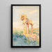 Tempel der Kastor und Pollux, Sizilien - Julian Clarence Levi — gerahmtes Bild an der Wand