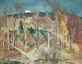Garten - Julian Fałat — Ansicht des Kunstwerks
