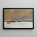 Winterlandschaft von Żywiec - Julian Fałat — gerahmtes Bild an der Wand