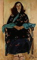 Frau im Kimono - Julian Fałat — Ansicht des Kunstwerks