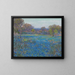 Ein Feld von Bluebonnets unter dem Nachmittagssonnenschein - Julian Onderdonk — gerahmtes Bild an der Wand