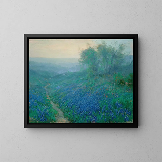 Julian Onderdonk - Bluebonnets at Dawn North of San Antonio.webp