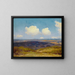 Schatten fliegen - Julian Onderdonk — gerahmtes Bild an der Wand