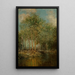 Die bewaldete Lichtung im Maine - Julian Onderdonk — gerahmtes Bild an der Wand