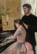 Die Klavierschule - Julie Delance-Feurgard — Ansicht des Kunstwerks