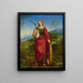 Sainte Catherine d'Alexandrie - Julie Mihes — gerahmtes Bild an der Wand