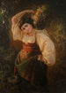 Frau Italienerin mit einer Vase - Julie Wilhelmine Hagen-Schwarz — Ansicht des Kunstwerks