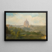 Basilika Sankt Peter in Rom - Julie Wilhelmine Hagen-Schwarz — gerahmtes Bild an der Wand