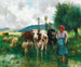 Die Schäferin - Julien Dupré — Ansicht des Kunstwerks