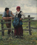 Les ragots - Julien Dupré — Ansicht des Kunstwerks