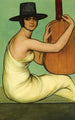 Dora la Cordobesa - Julio Romero de Torres — Ansicht des Kunstwerks