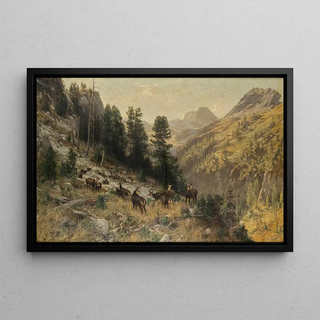 Julius Arthur Thiele - Herbst im Hochgebirge.webp
