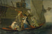 L'adieu d'un marin marié - Julius Caesar Ibbetson — Ansicht des Kunstwerks