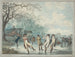 Patineurs sur le Serpentine dans Hyde Park - Julius Caesar Ibbetson — Ansicht des Kunstwerks