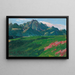 Kampenwand - Julius Exter — gerahmtes Bild an der Wand