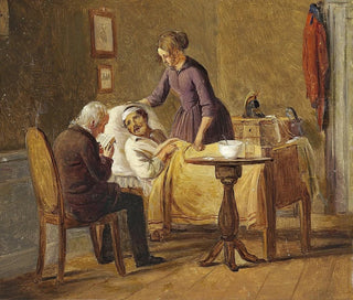 Der verwundete Soldat - Julius Friedländer — Ansicht des Kunstwerks