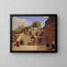 Les escaliers espagnols à Rome - Julius Friedländer — gerahmtes Bild an der Wand
