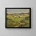 Bernau Oberlehen - Julius Hübner — gerahmtes Bild an der Wand