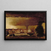 Tornade sur Saint Paul - Julius Holm — gerahmtes Bild an der Wand