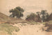Landschaft mit Bauernhof - Julius Jacobus van de Sande Bakhuyzen — Ansicht des Kunstwerks