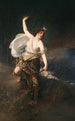 Diane - Julius Kronberg — gerahmtes Bild an der Wand
