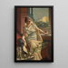 Hypatie - Julius Kronberg — gerahmtes Bild an der Wand