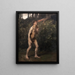 Caïn - Julius Paulsen — gerahmtes Bild an der Wand