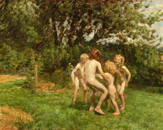 Danse circulaire à Græsted - Julius Paulsen — Ansicht des Kunstwerks