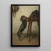 Teckels - Julius Pollak — gerahmtes Bild an der Wand