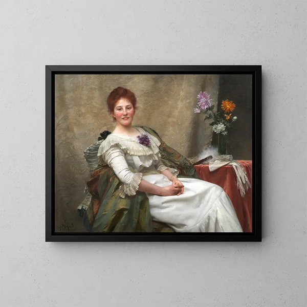 Stefanie Frth - Julius Schmid — gerahmtes Bild an der Wand