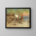 Winter an der Ostseeküste - Julius Sergius Klever — gerahmtes Bild an der Wand