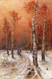 Winterliche Atmosphäre mit Raben - Julius Sergius Klever — Ansicht des Kunstwerks