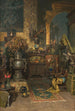 Innenraum eines Ateliers - Julius Victor Berger — Ansicht des Kunstwerks