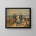 Mohort - Juliusz Kossak — gerahmtes Bild an der Wand