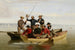 Eine Fischerei vor der Küste von Long Island - Junius Brutus Stearns — Ansicht des Kunstwerks