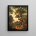 Landschaft im arkadischen Stil mit Reisenden - Jurriaan Andriessen — gerahmtes Bild an der Wand