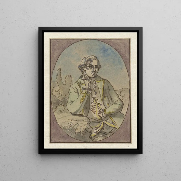 Jurriaan Andriessen - Portret van onbekende man in ovaal.webp