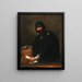 Héraclite - Jusepe de Ribera — gerahmtes Bild an der Wand