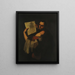 Ein Astronom - Jusepe de Ribera — gerahmtes Bild an der Wand