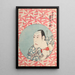 Schauspieler des Kabuki Nakamura Shikan hinter den Kulissen Nakamura Shikan rakuya no zu - Juyd Toshikuni — Ansicht des Kunstwerks