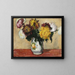 Chrysanthèmes - Józef Pankiewicz — gerahmtes Bild an der Wand