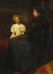 O Portrait von Frau Oderfeld mit ihrer Tochter Dame mit einem Kind Portrait von Frau O - Józef Pankiewicz — Ansicht des Kunstwerks